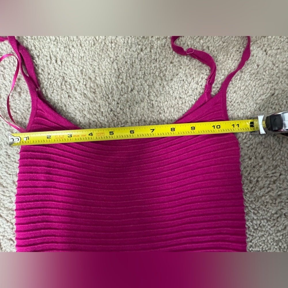 Express Fuchsia Midi Dress size XS - Picture 6 of 7